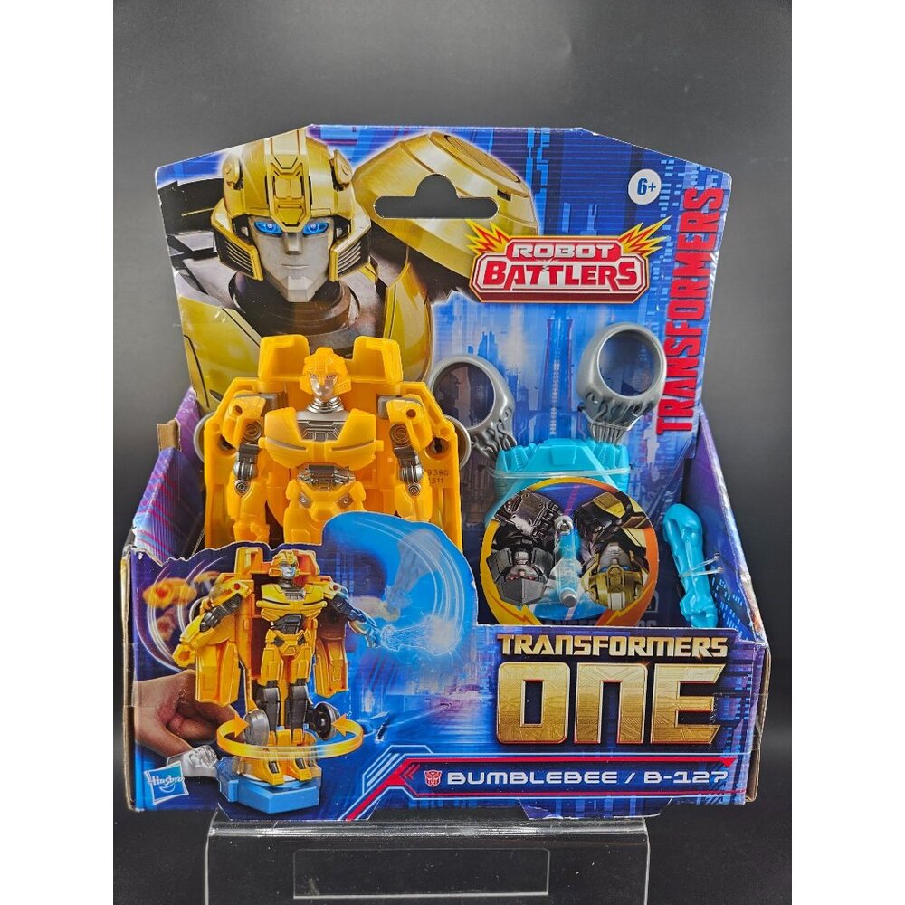 Transformers One Robot Battlers Bumblebee B-127 3-Step Conversion Figure 2024